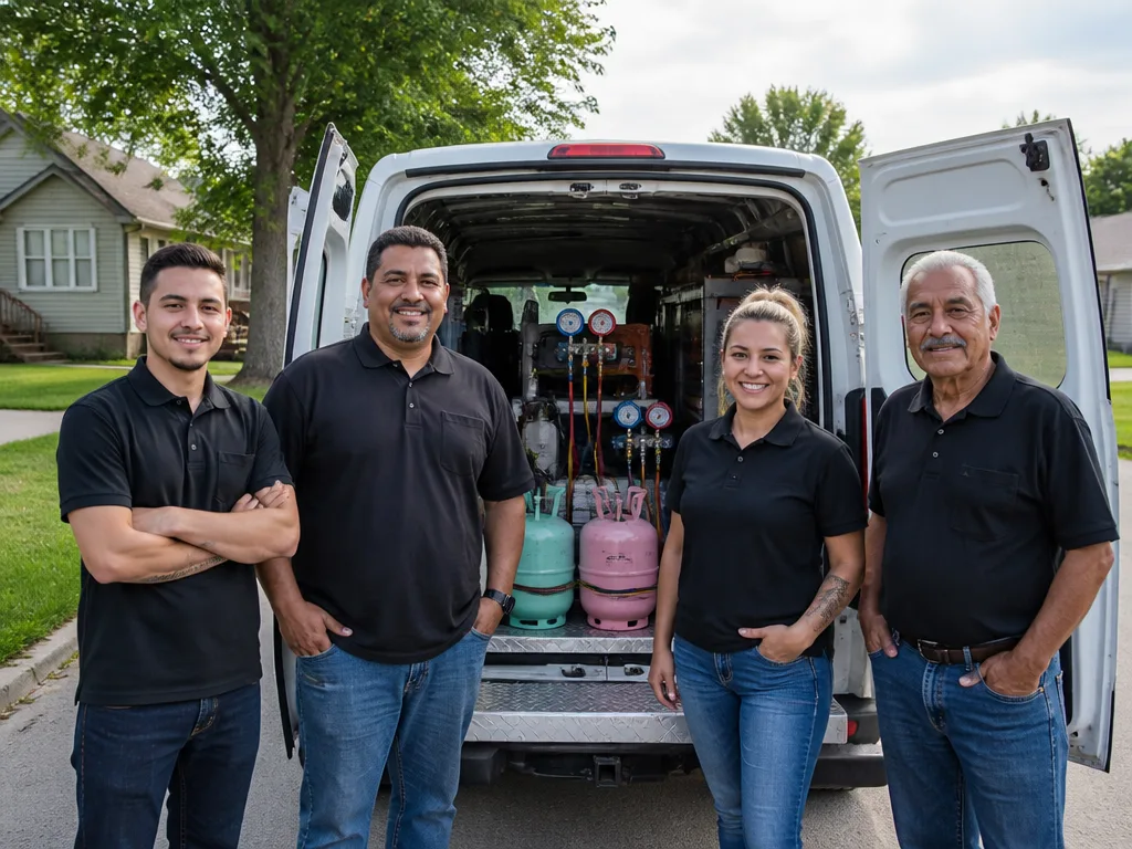 Iowa Heating & Cooling team